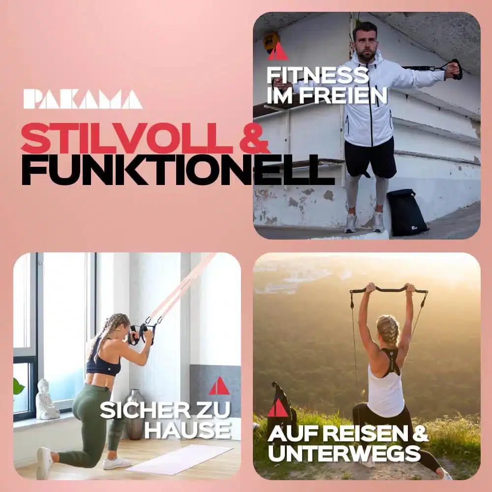 Trainiere in Deinem persönlichen Fitness Center überall auf der Welt
